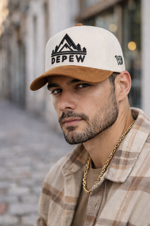 DePew Hats Cotton and Suede