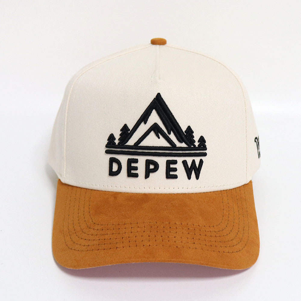 DePew Hats Cotton and Suede