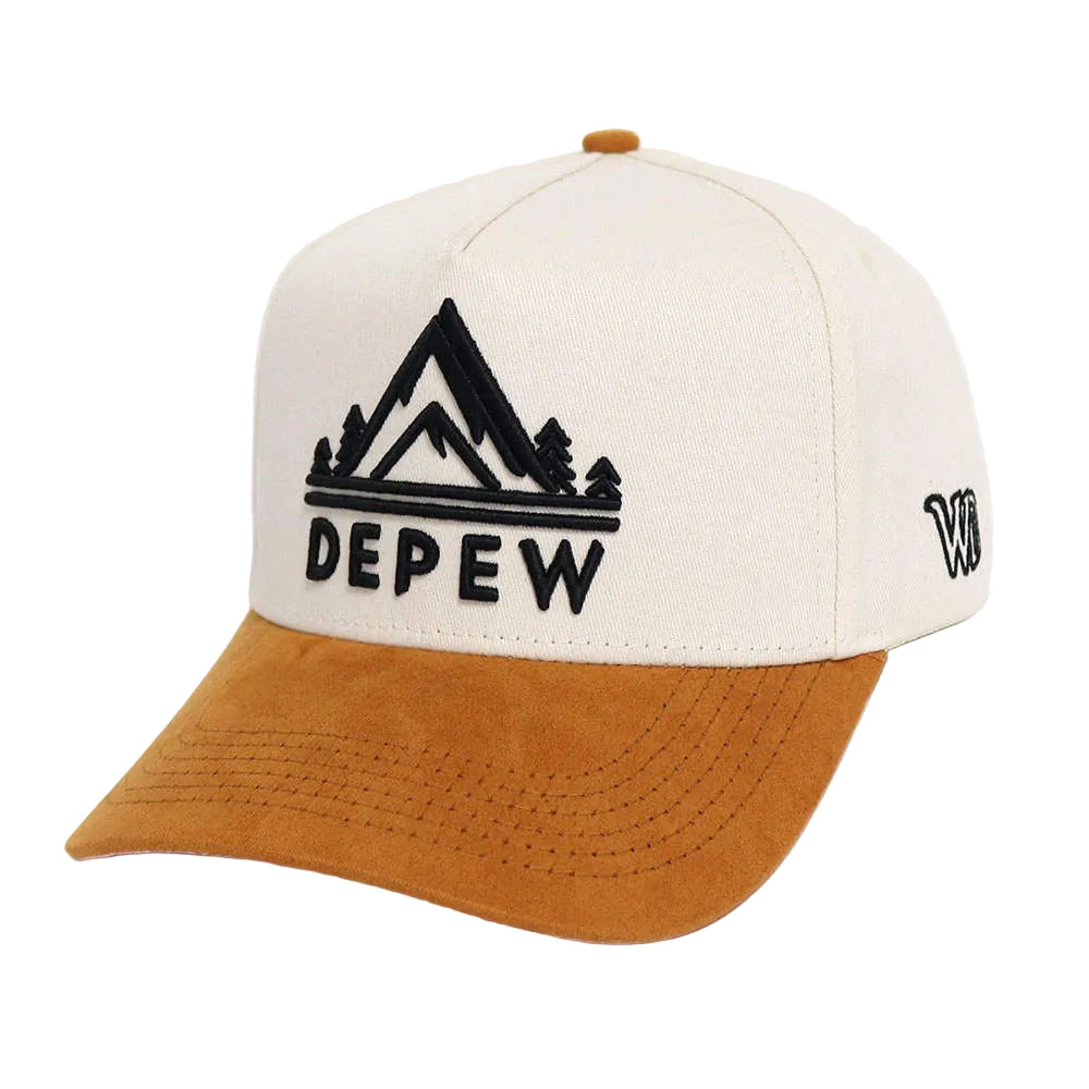 DePew Hats Cotton and Suede
